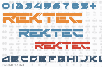 Rektec Font