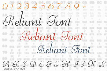 Reliant Font