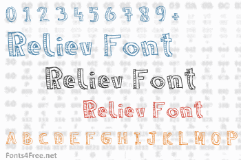 Reliev Font