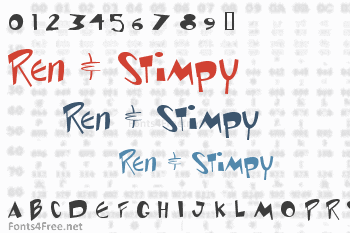 Ren & Stimpy Font