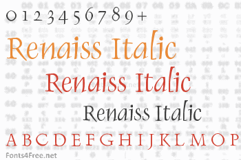 Renaiss Italic Font