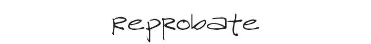 Reprobate Font