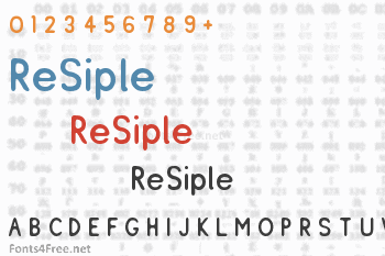 ReSiple Font