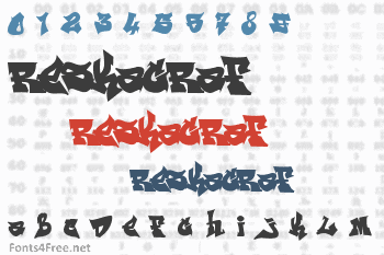 ReskaGraf Font