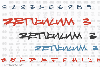 Reticulum 3 Font