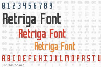 Retriga Font