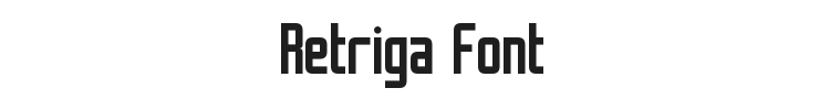 Retriga Font