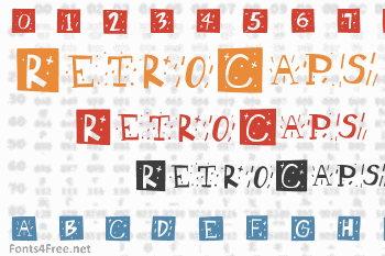 RetroCaps Font