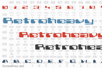 Retroheavy Future Font