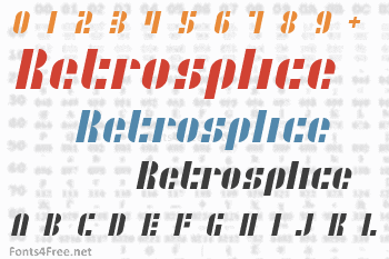 Retrosplice Font