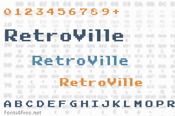 RetroVille Font