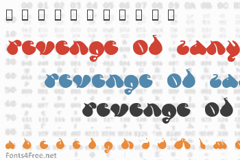 Revenge of Zany Font