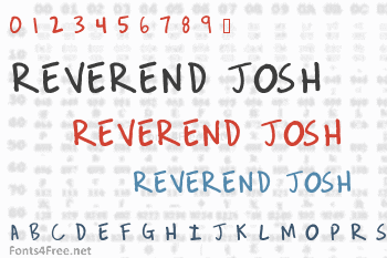 Reverend Josh Font