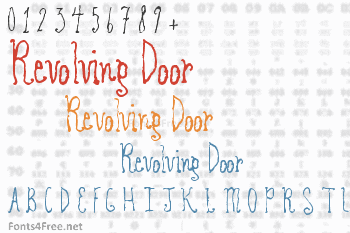 Revolving Door Font