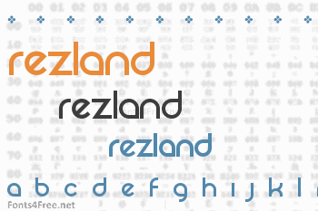 Rezland Font