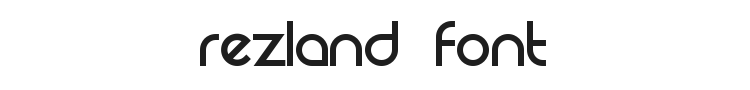 Rezland Font Preview