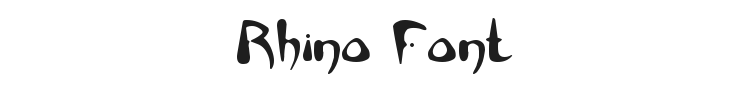 Rhino Font