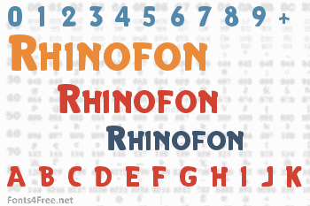 Rhinofon Font