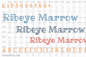 Ribeye Marrow Font