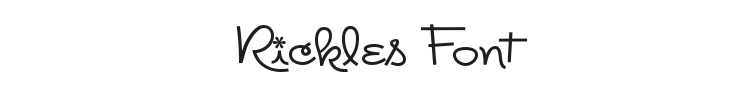 Rickles Font