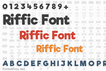 Riffic Font