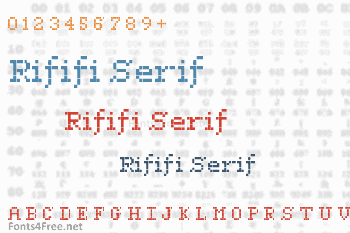 Rififi Serif Font