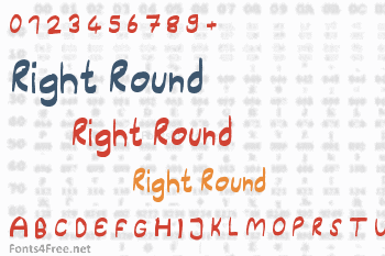 Right Round Font