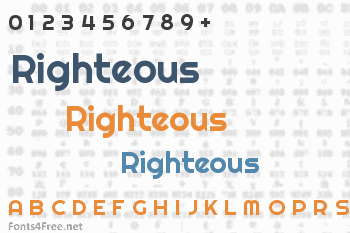 Righteous Font