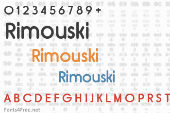 Rimouski Font