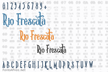 Rio Frescata Font