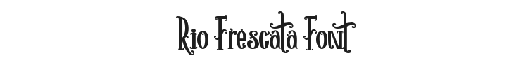 Rio Frescata Font