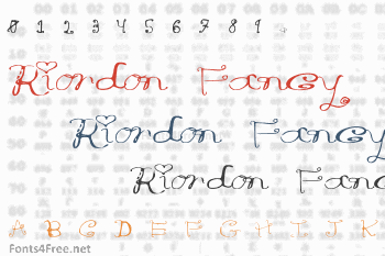 Riordon Fancy Font