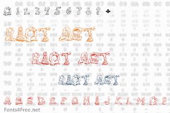 Riot Act Font