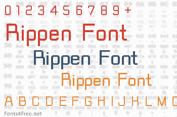 Rippen Font