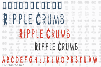 Ripple Crumb Font