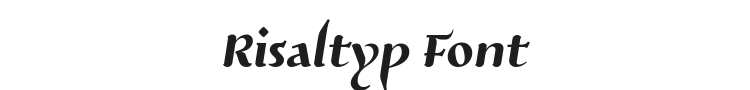 Risaltyp Font Preview