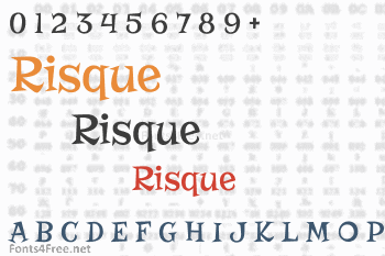 Risque Font