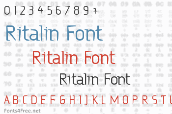 Ritalin Font