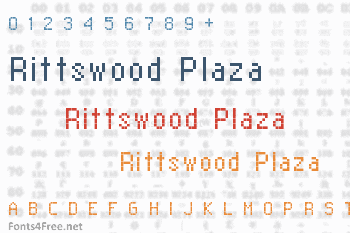 Rittswood Plaza Font