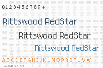 Rittswood RedStar Font