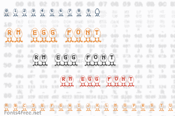 RM Egg Font
