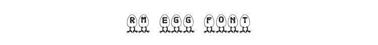 RM Egg Font