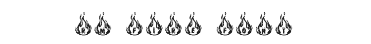 RM Fire Font