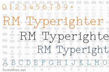 RM Typerighter Font