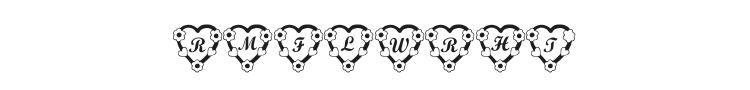 RMFlwrHt Font