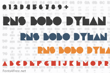 RNS Bobo Dylan Font