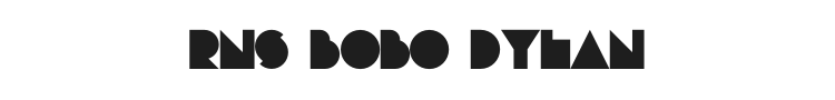 RNS Bobo Dylan Font