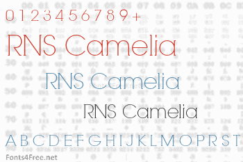 RNS Camelia Font