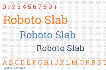 Roboto Slab Font