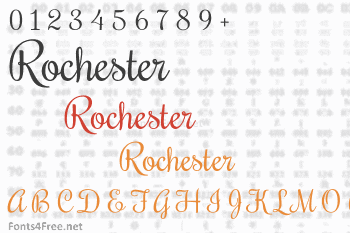 Rochester Font